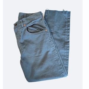 Levi's 519 Corduroy BIG E TALON42‎ LVC Blue/Gray W32L34 Length Altered